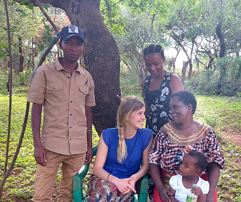 Annemie in Tanzania