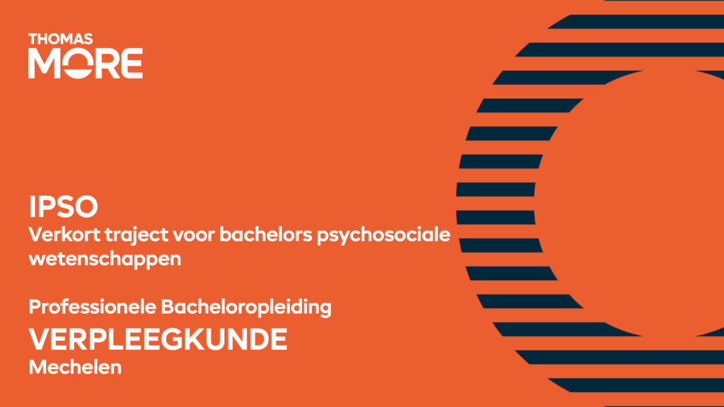 Infopaket voor Verpleegkunde in verkort traject voor bachelors psychosociale wetenschappen